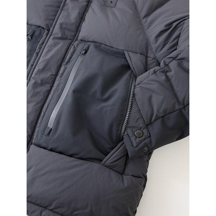 【30％OFF】ブラウアー Blauer フーデッドダウンジャケット ブラック bla502001 | Blauer | 06