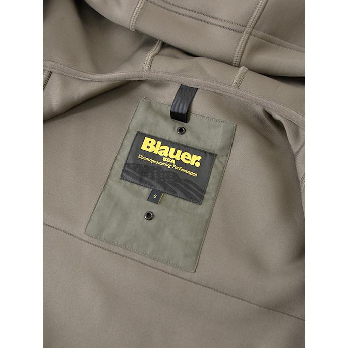 【30％OFF】ブラウアー Blauer ソフトシェルフーディ ミリタリーグリーン bla502004 | Blauer | 08