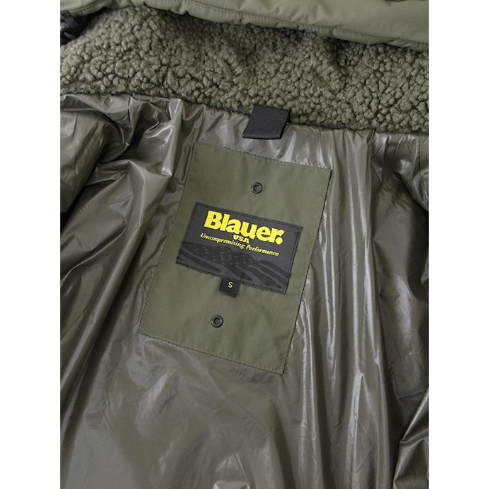 【30％OFF】ブラウアー Blauer ボアフリースフーディ ミリタリーグリーン bla502005 | Blauer | 11