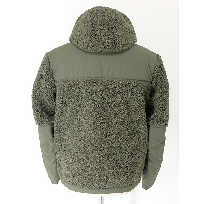 【30％OFF】ブラウアー Blauer ボアフリースフーディ ミリタリーグリーン bla502005 | Blauer | 02