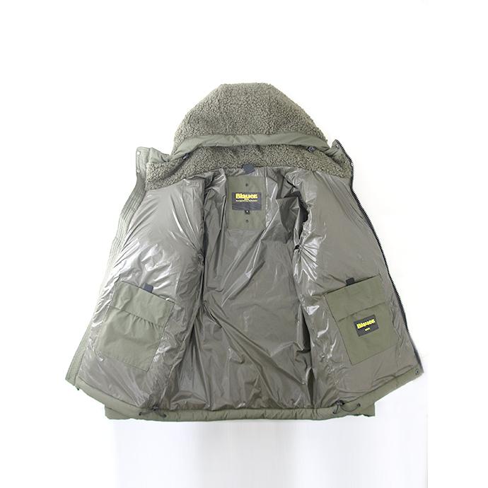 【30％OFF】ブラウアー Blauer ボアフリースフーディ ミリタリーグリーン bla502005 | Blauer | 08