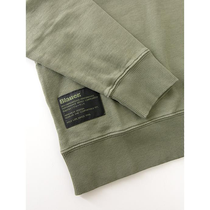 【30％OFF】ブラウアー Blauer スウェット/フーディ ミリタリーグリーン bla502010 | Blauer | 03
