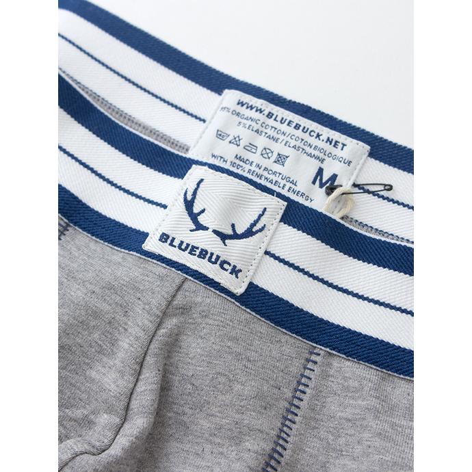 BLUE BUCK/ブルーバック/ボクサーパンツ/オーガニックコットン/グレー/blb461001 | ブランド登録なし | 02