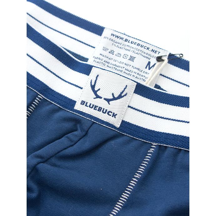 BLUE BUCK/ブルーバック/ボクサーパンツ/オーガニックコットン/ネイビー/blb461003｜rootweb｜03