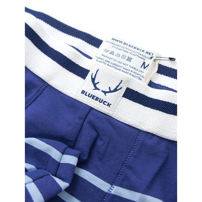 BLUE BUCK/ブルーバック/ボクサーパンツ/オーガニックコットン/ブルーボーダー/blb461005 | ブランド登録なし | 02