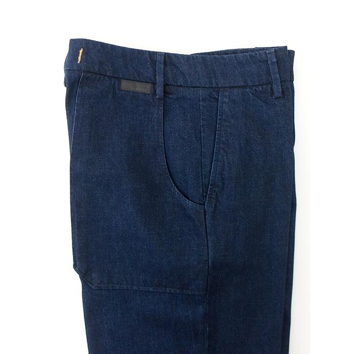 【50％OFF】ボネール BONHEUR デニムワークパンツ イタリア製 インディゴブルー bon482002 | ブランド登録なし | 03