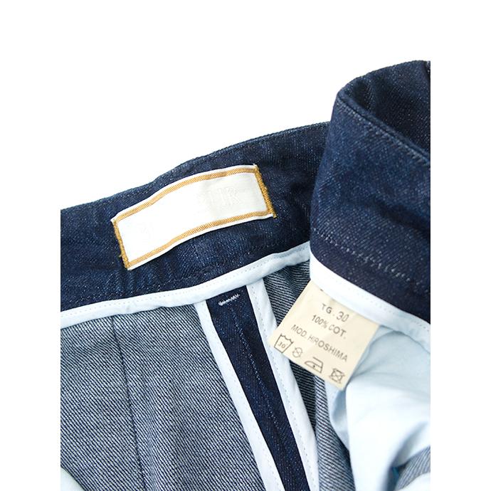 【50％OFF】ボネール BONHEUR デニムワークパンツ イタリア製 インディゴブルー bon482002 | ブランド登録なし | 07