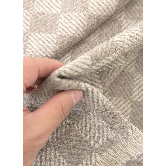 Bottoli/ボットリ/ウールブランケット/ブロックチェック/LANA ITALIANA/ナチュラル/bot402401 | ブランド登録なし | 04