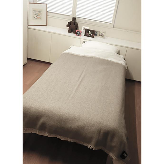 Bottoli/ボットリ/ウールブランケット/ヘリンボーン/LANA ITALIANA/ナチュラル/bot402402 | ブランド登録なし | 01