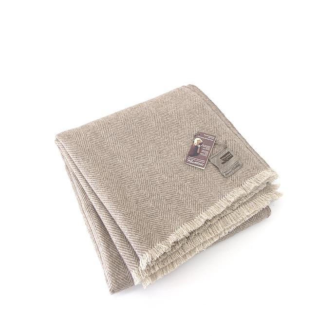 Bottoli/ボットリ/ウールブランケット/ヘリンボーン/LANA ITALIANA/ナチュラル/bot402402 | ブランド登録なし | 02