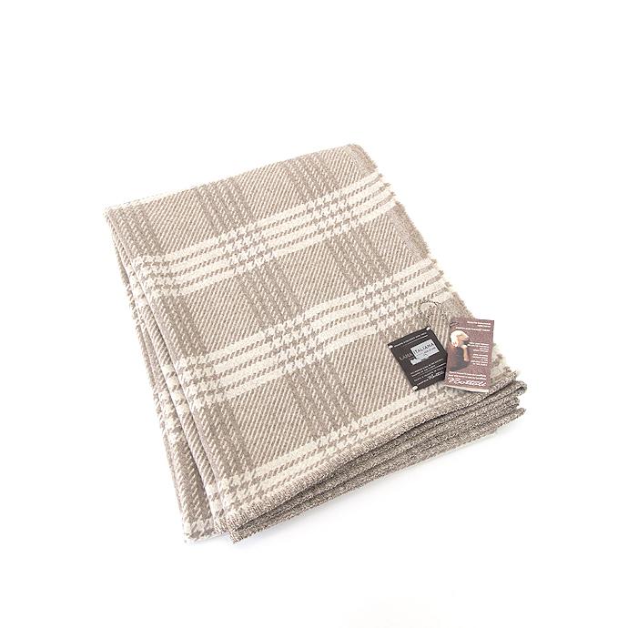 Bottoli/ボットリ/ウールブランケット/グレンチェック/LANA ITALIANA/ナチュラル/bot402405 | ブランド登録なし | 02