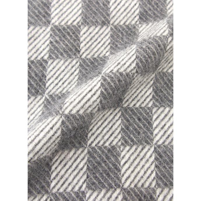 Bottoli/ボットリ/ウールブランケット/ブロックチェック/天然染料/グレー/bot402407 | ブランド登録なし | 03