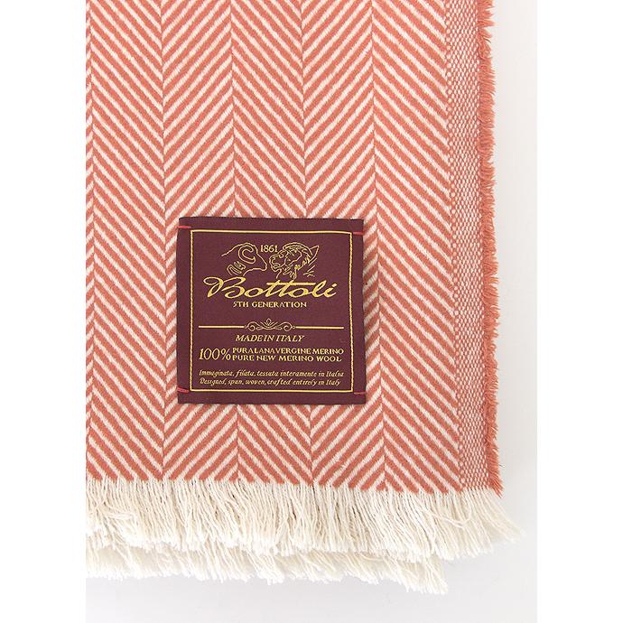 Bottoli/ボットリ/ウールブランケット/ヘリンボーン/レッド/bot402410 | ブランド登録なし | 05