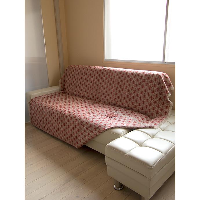 Bottoli/ボットリ/ウールブランケット/パターンドチェック/レッド/bot420401 | ブランド登録なし