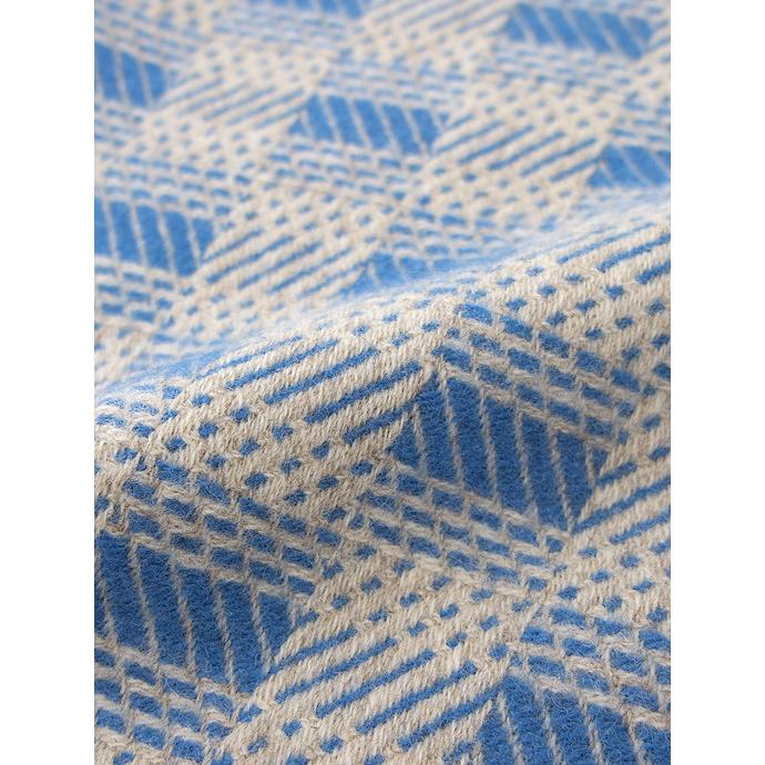 Bottoli/ボットリ/ウールブランケット/パターンドチェック/ブルー/bot420402 | ブランド登録なし | 02