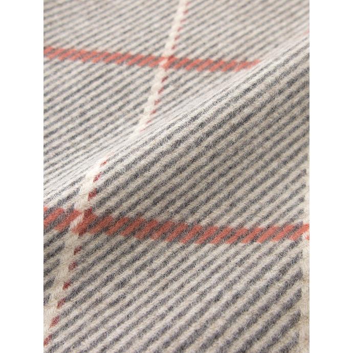 Bottoli/ボットリ/ウールブランケット/ウインドウペン/グレー×レッド/bot420403 | ブランド登録なし | 02