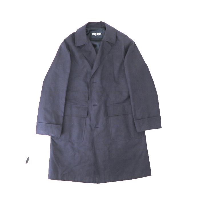 カルロ ピオンボ CARLO PIOMBO ワックスコットンコート ネイビー cap520201 |  | 02