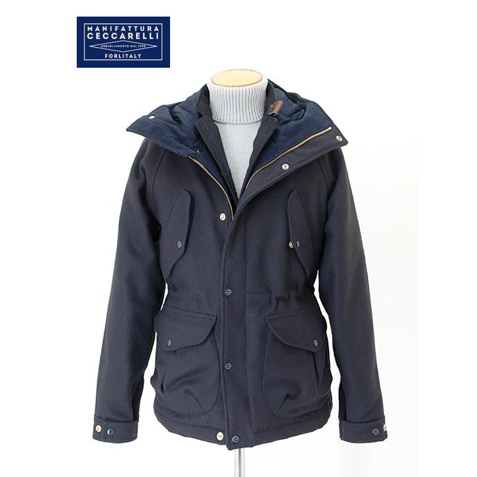 マニファッチュラ・チェッカレッリ MANIFATTURA CECCARELLI ウール中綿