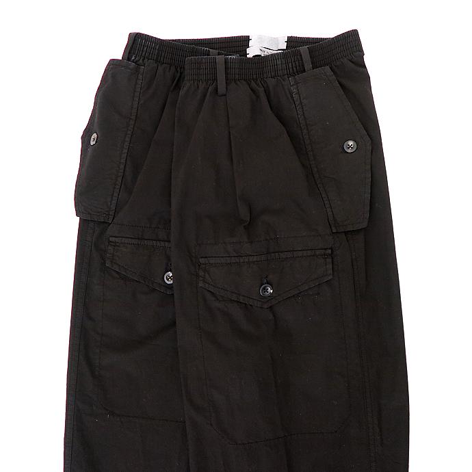 セラードアー Cellar Door コットンワイドゴムパンツ イタリア製 ブラック ced520605 |  | 02