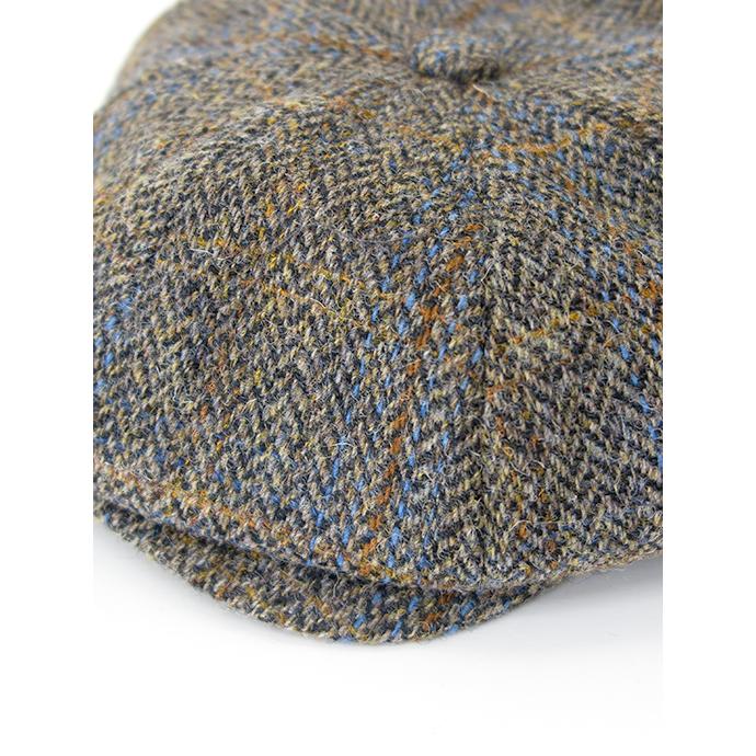 クリスティーズ CHRISTYS’ 8パネルキャスケット/Harrid Tweedチェック柄ツイード チェック chr482001 | CHRISTYS' LONDON | 01