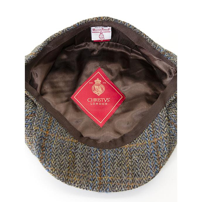 クリスティーズ CHRISTYS’ 8パネルキャスケット/Harrid Tweedチェック柄ツイード チェック chr482001 | CHRISTYS' LONDON | 02