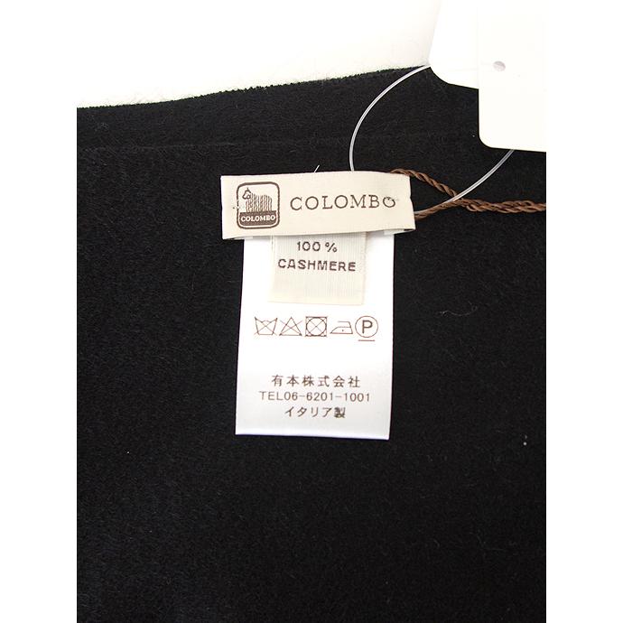 COLOMBO/コロンボ/カシミアマフラー/ブラック/col442204 | COLOMBO | 02