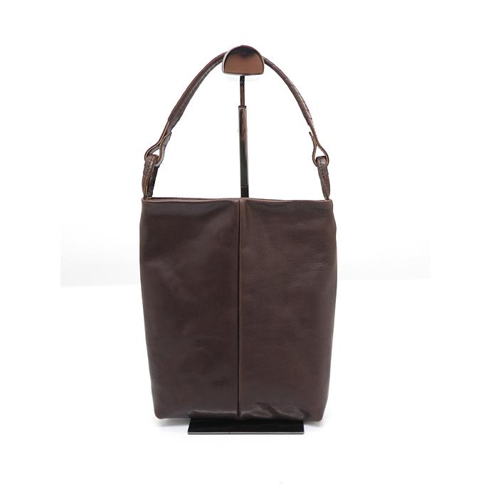 cornelian taurus by daisuke iwanaga コーネリアンタウラス バイ /CWS deformer bag/レザー巾着/ダークブラウン/cor460102 | ブランド登録なし | 04