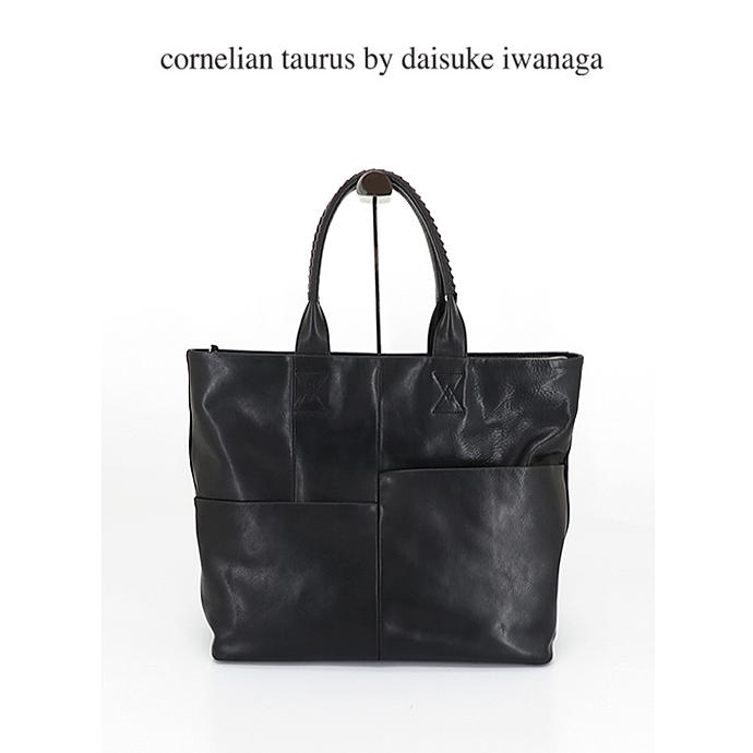 cornelian taurus by daisuke iwanaga コーネリアンタウラス バイ /parallel tote MP/トートバッグ/ブラック/cor460105 | ブランド登録なし