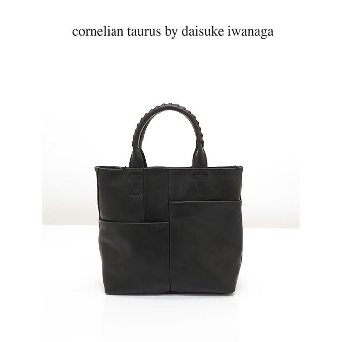 cornelian taurus parallel tote SP ブラック parallel tote MP / co22fwptm020 / cow leather – cornelian