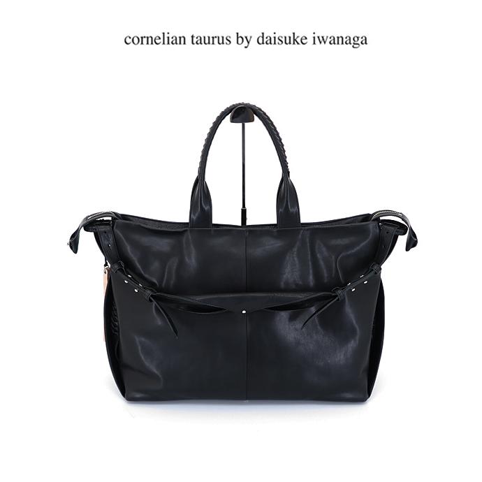 cornelian taurus by daisuke iwanaga/トートバッグ/veil handle MID/ブラック/cor460210 | cornelian taurus by daisuke iwanaga