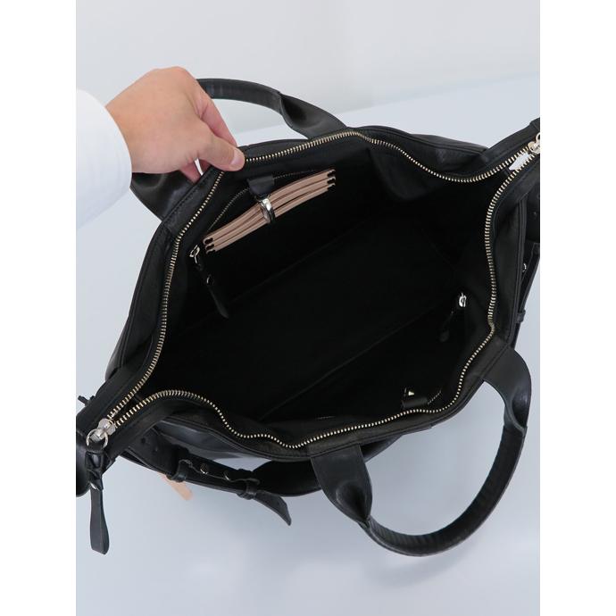 cornelian taurus by daisuke iwanaga/トートバッグ/veil handle MID/ブラック/cor460210 | cornelian taurus by daisuke iwanaga | 07