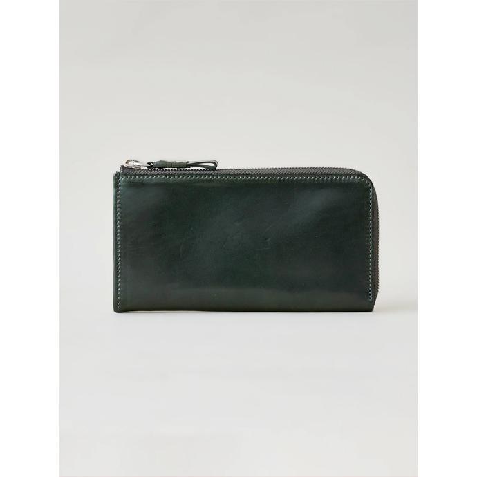 コーネリアンタウラス cornelian taurus by daisuke iwanaga コードバン長財布/tower wallet グリーン cor461602 | cornelian taurus by daisuke iwanaga | 01