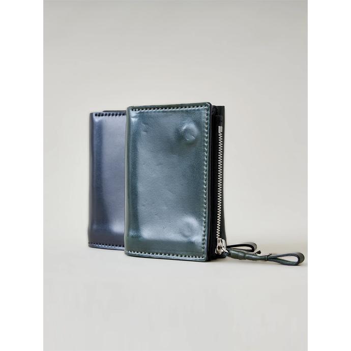 コーネリアンタウラス cornelian taurus by daisuke iwanaga コードバン三つ折り財布/connect wallet MINI ブラック cor461603 | cornelian taurus by daisuke iwanaga | 06