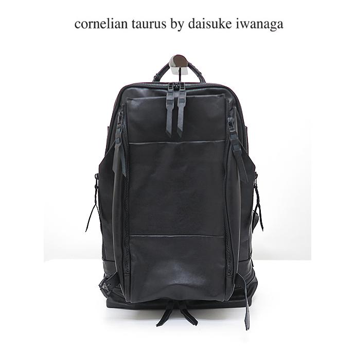 cornelian taurus by daisuke iwanaga コーネリアンタウラス バイ  バックパック/リュック/athletic sack/co24ssas010 ブラック cor480 | cornelian taurus by daisuke iwanaga