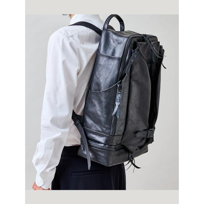 cornelian taurus by daisuke iwanaga コーネリアンタウラス バイ  バックパック/リュック/athletic sack/co24ssas010 ブラック cor480 | cornelian taurus by daisuke iwanaga | 09