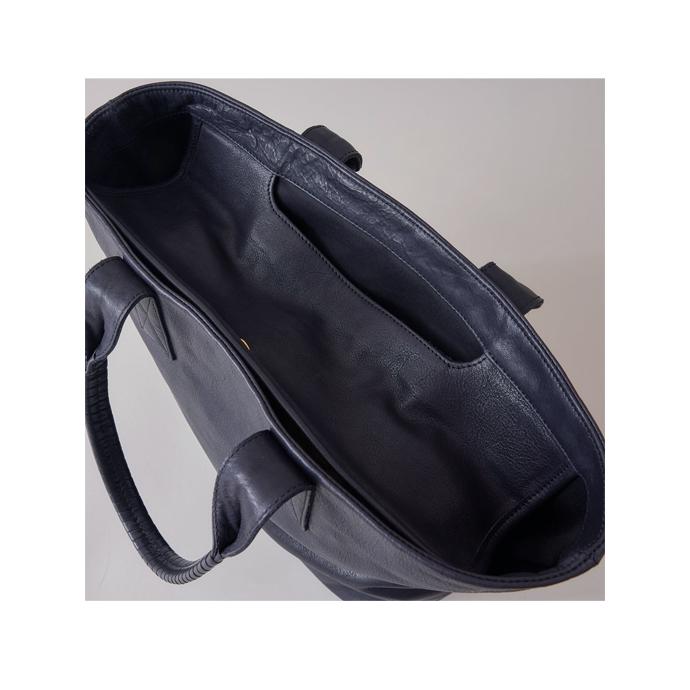 cornelian taurus by daisuke iwanaga コーネリアンタウラス バイ  トートバッグ/2handle tote L 日本製 ネイビー cor481601 | cornelian taurus by daisuke iwanaga | 03