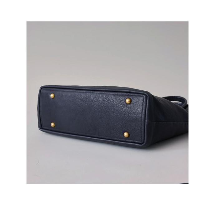 cornelian taurus by daisuke iwanaga コーネリアンタウラス バイ  トートバッグ/2handle tote L 日本製 ネイビー cor481601 | cornelian taurus by daisuke iwanaga | 07