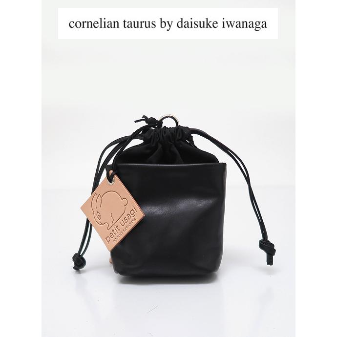 cornelian taurus by daisuke iwanaga コーネリアンタウラス 巾着/CWS baby bag 日本製 ブラック cor501001 | cornelian taurus by daisuke iwanaga