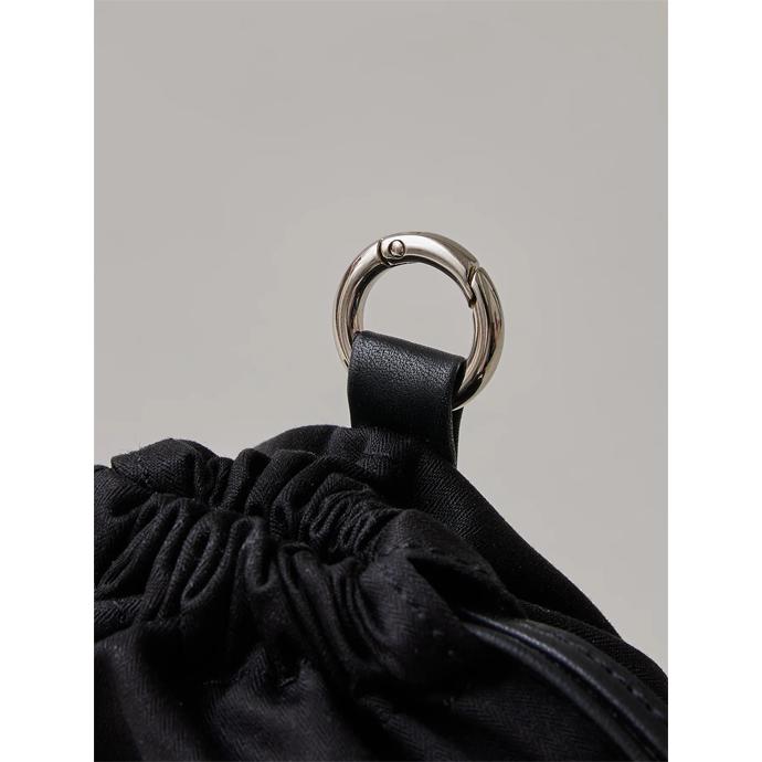 cornelian taurus by daisuke iwanaga コーネリアンタウラス 巾着/CWS baby bag 日本製 ブラック cor501001 | cornelian taurus by daisuke iwanaga | 05