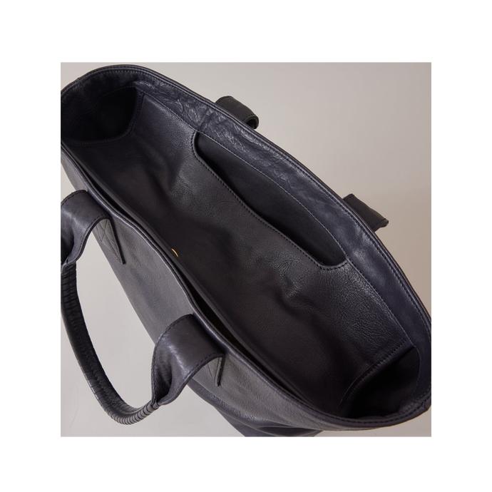 cornelian taurus by daisuke iwanaga コーネリアンタウラス トートバッグ/2handle tote L 日本製 ブラック cor501004 | cornelian taurus by daisuke iwanaga | 04