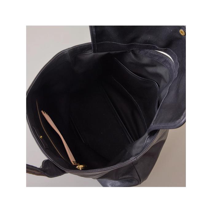 cornelian taurus by daisuke iwanaga コーネリアンタウラス トートバッグ/2handle tote L 日本製 ブラック cor501004 | cornelian taurus by daisuke iwanaga | 05