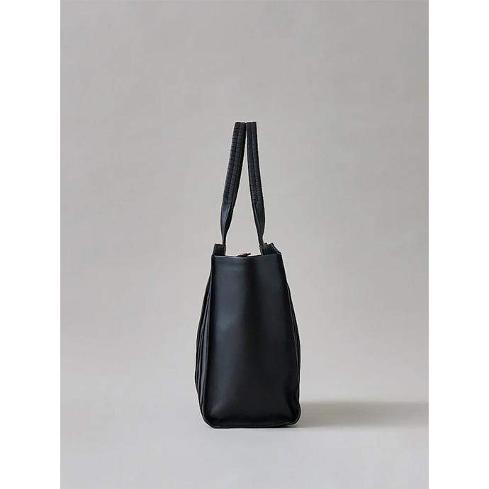 cornelian taurus by daisuke iwanaga コーネリアンタウラス トートバッグ/wave tote L 日本製 ブラック cor520601 | cornelian taurus by daisuke iwanaga | 02