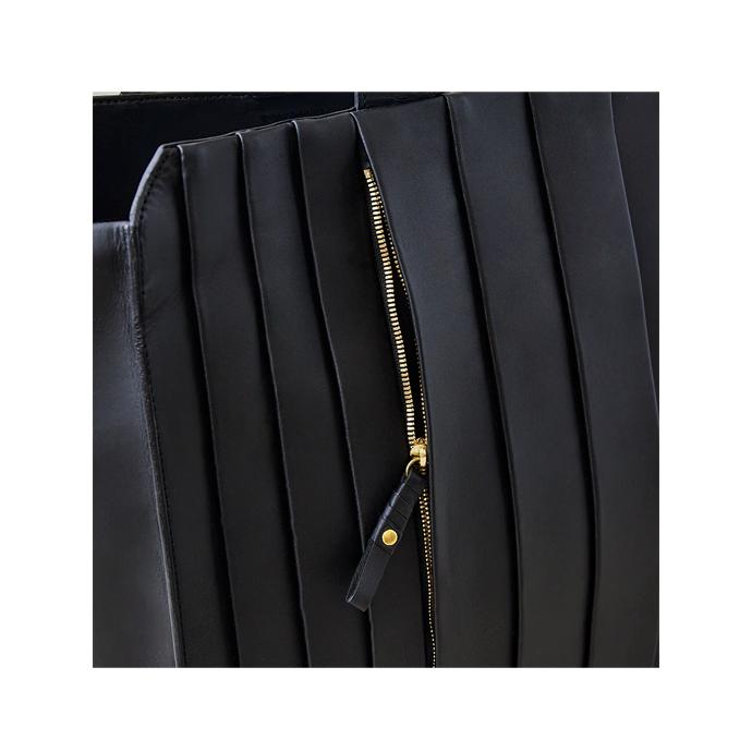 cornelian taurus by daisuke iwanaga コーネリアンタウラス トートバッグ/wave tote L 日本製 ブラック cor520601 | cornelian taurus by daisuke iwanaga | 03