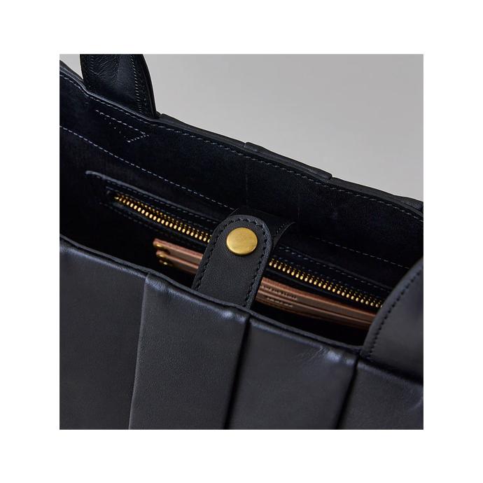 cornelian taurus by daisuke iwanaga コーネリアンタウラス トートバッグ/wave tote L 日本製 ブラック cor520601 | cornelian taurus by daisuke iwanaga | 05