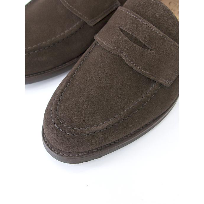 Crockett&Jones/クロケット＆ジョーンズ/コインローファー/BOSTON2/シティソール/スエード/ダークブラウン/cro441802 | CROCKETT&JONES | 04
