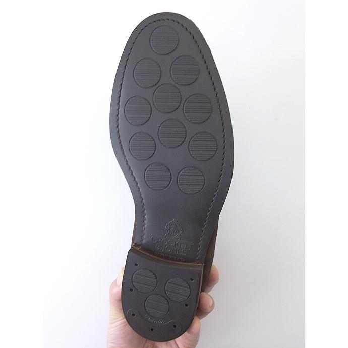 Crockett&Jones/クロケット＆ジョーンズ/コインローファー/BOSTON2/シティソール/スエード/ダークブラウン/cro441802 | CROCKETT&JONES | 05