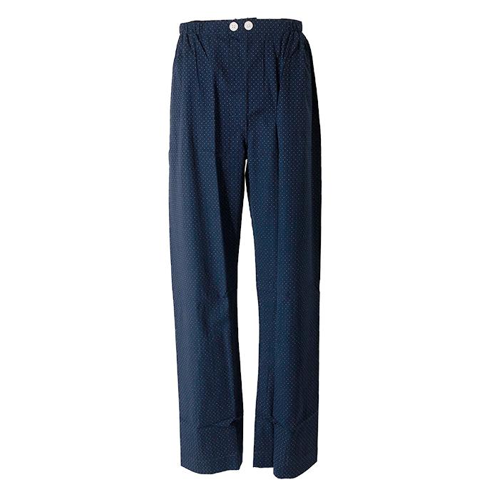 DEREK ROSE/デレク・ローズ/パジャマ/ジャガード/超長綿/ネイビー