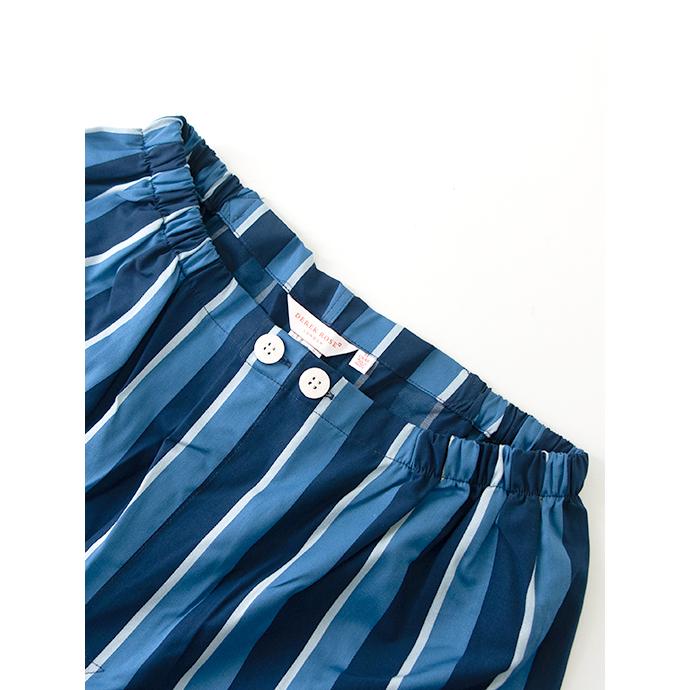 DEREK ROSE/デレク・ローズ/パジャマ/ストライプ/超長綿/ブルー×ネイビー/der461402 | ブランド登録なし | 08