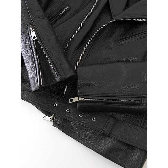 【40％OFF】デサ DESA レザージャケット/ダブルライダース ブラック des501801 |  | 08