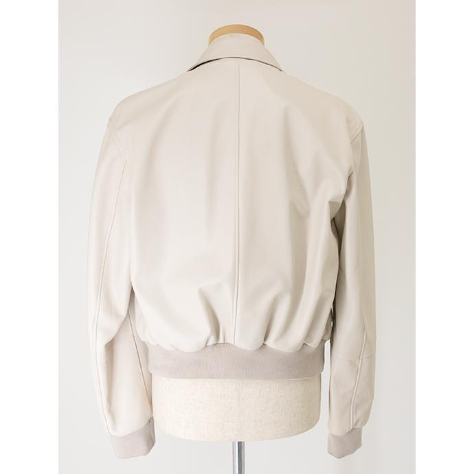 【40％OFF】デサ DESA ストレッチレザージャケット エクリュ des501802 |  | 01